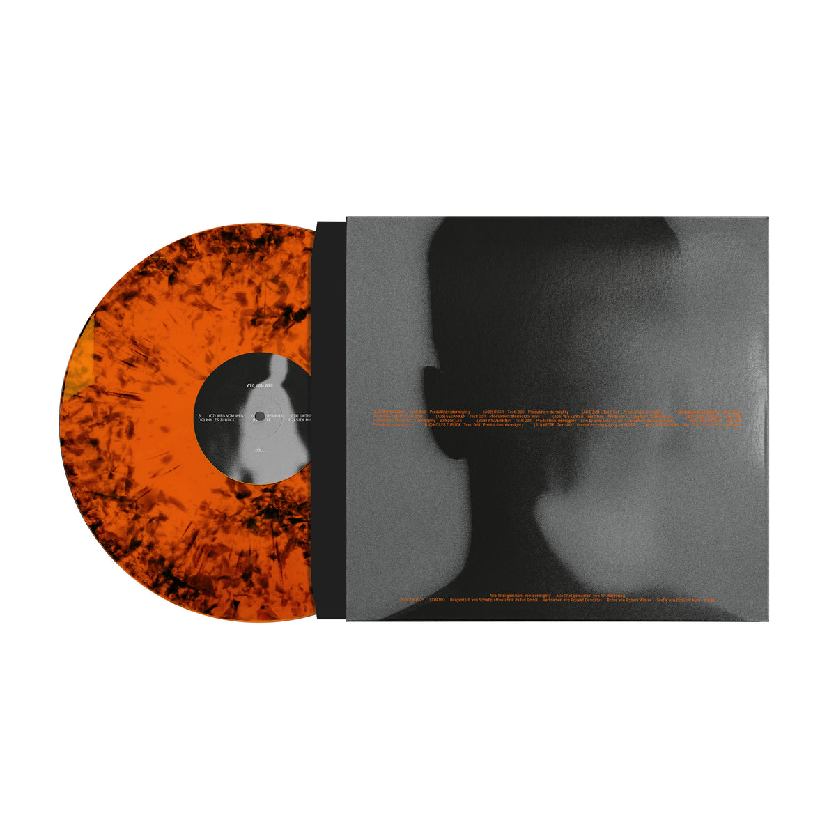 WEG VOM WEG LP (orange/black)