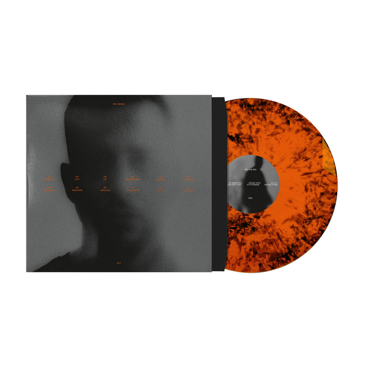 WEG VOM WEG LP (orange/black)